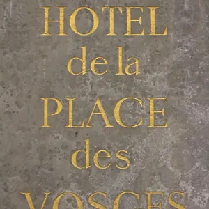 Boutique De La Place Des Vosges Hotel